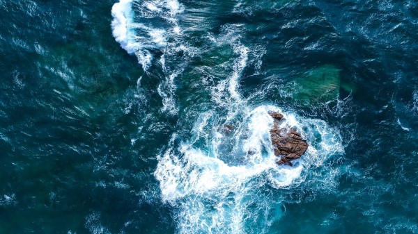 Sea Ocean Surf Foam Wallpaper