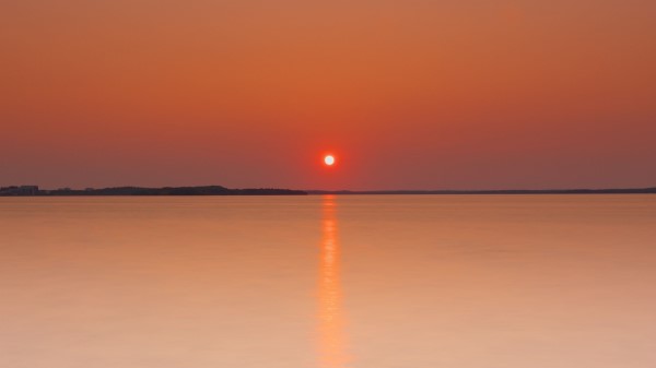 Sea Sunset Horizon Cc Wallpaper