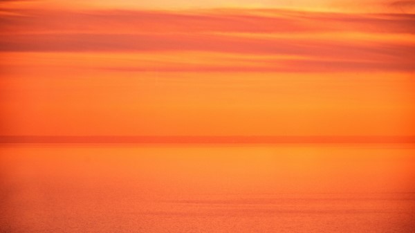 Sea Sunset Sky Image Wallpaper