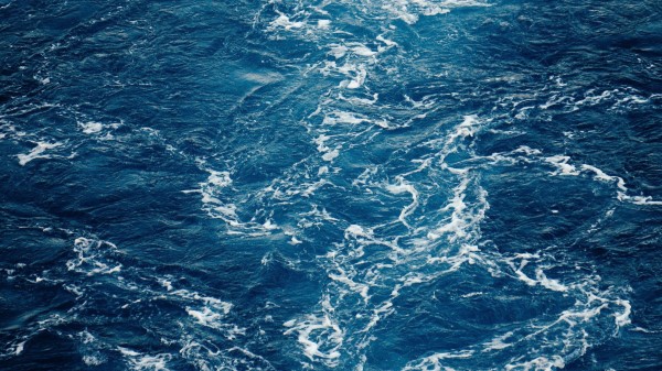 Sea Water Foam Wallpaper