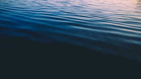 Sea Water Surface Lines Wallpaper