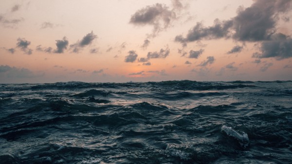 Sea Waves Horizon Image Wallpaper