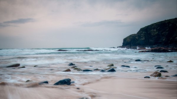 Sea Waves Rocks Image Wallpaper