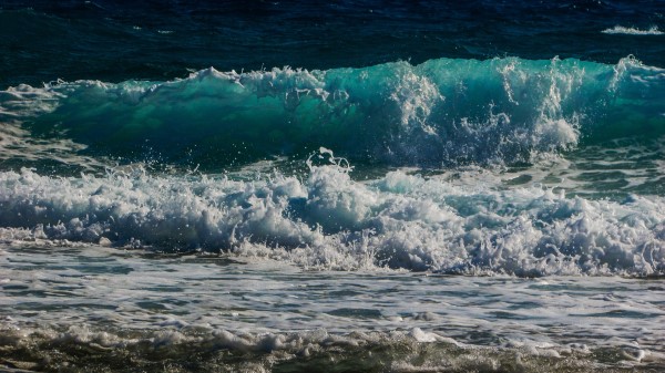 Sea Waves Surf Beach Wallpaper