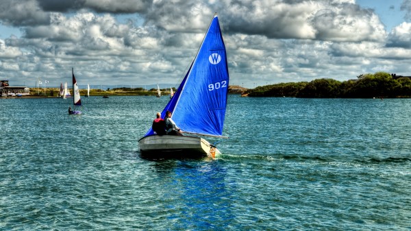 Ships Sailing England Sky Lake Wallpaper