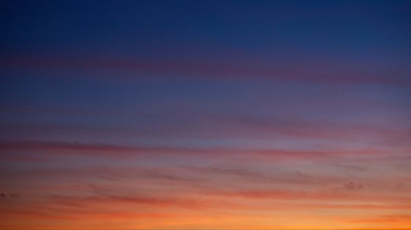 Sky Clouds Evening Wallpaper