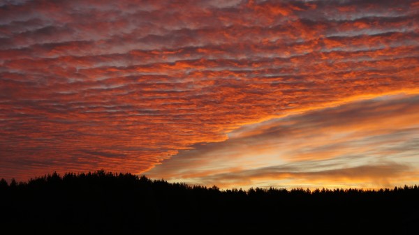Sky Clouds Sunset Beautiful Wallpaper