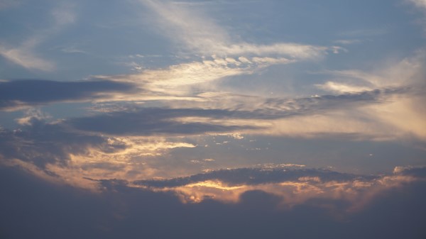 Sky Clouds Sunset Wallpaper