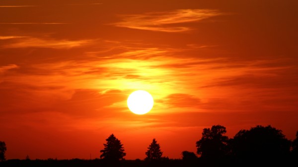 Sky Sunset Clouds Wallpaper