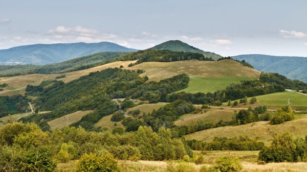 Slovakia Mountains Grass Sky Wallpaper