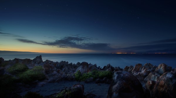 South Africa Ocean Night Wallpaper