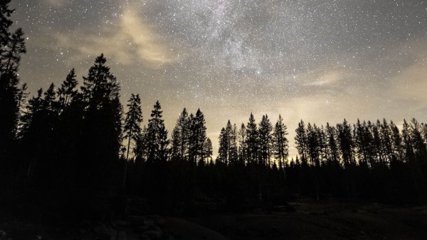 Starry Sky Milky Way Stars Wallpaper