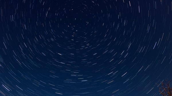 Starry Sky Movement Circles Wallpaper