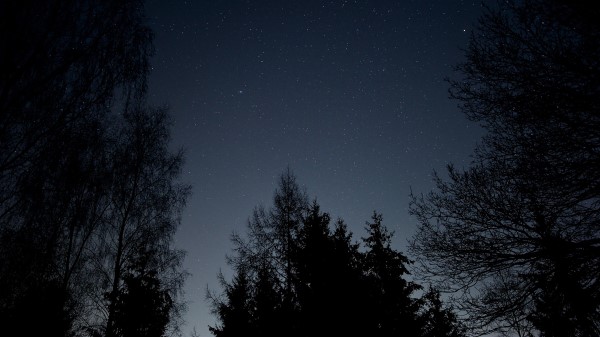 Starry Sky Stars Night Image Wallpaper