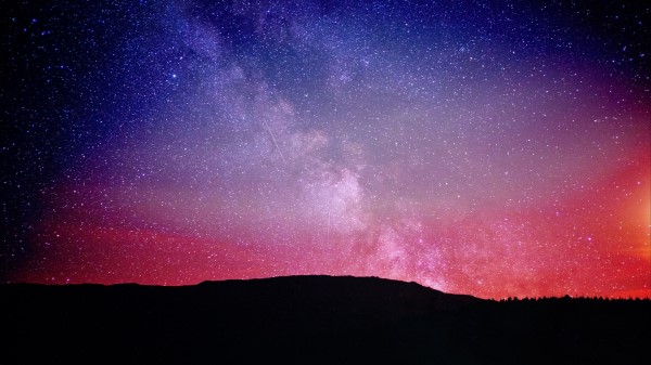 Starry Sky Stars Night Wallpaper