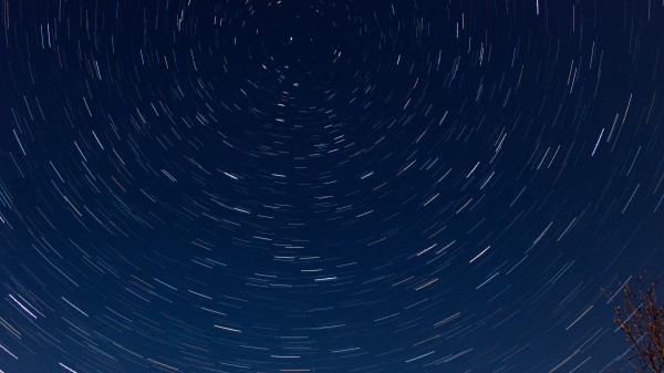 Stars Blurry Round Wallpaper