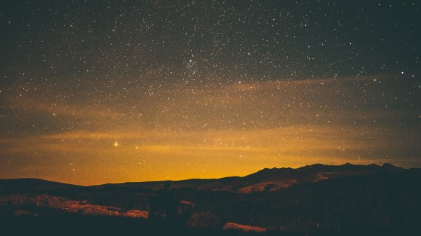 Stars Night Sky Wallpaper