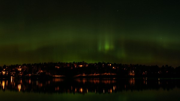 Stockholm Sweden Night Sky Wallpaper