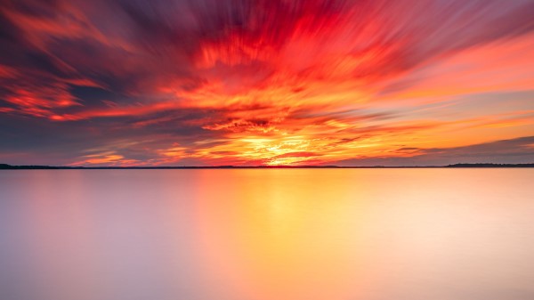 Stone Horizon Sea Wallpaper