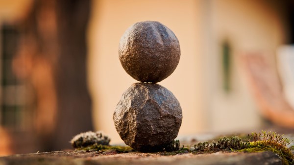 Stones Balls Moss Close Up Wallpaper