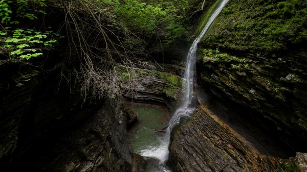 Stream Waterfall Rocks Image Wallpaper
