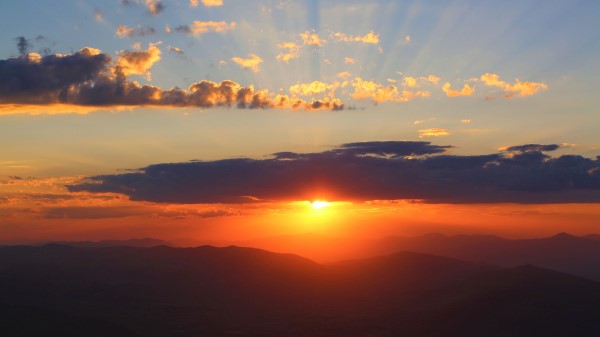 Sunset Clouds Sky Image Wallpaper