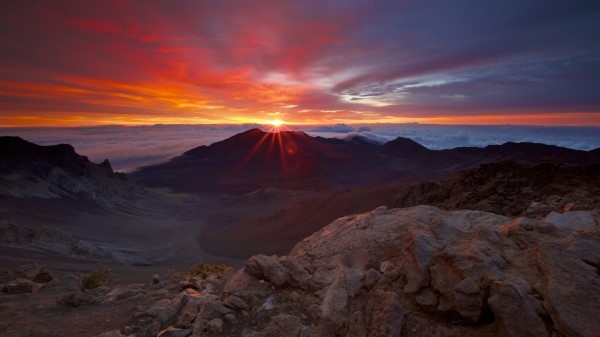 Sunset Nature Landscape Wide Wallpaper