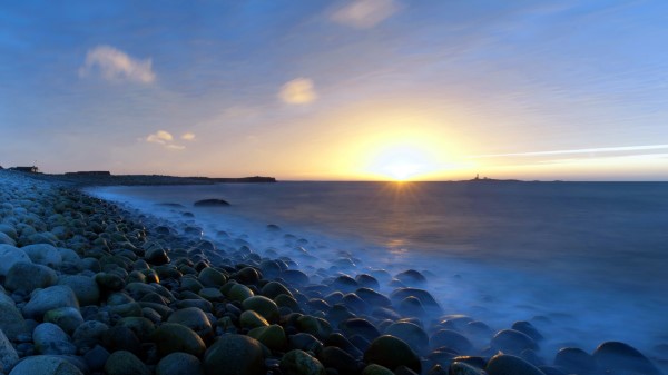 Sunset Sea Landscape Wallpaper
