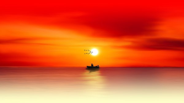 Sunset Seascape Wallpaper