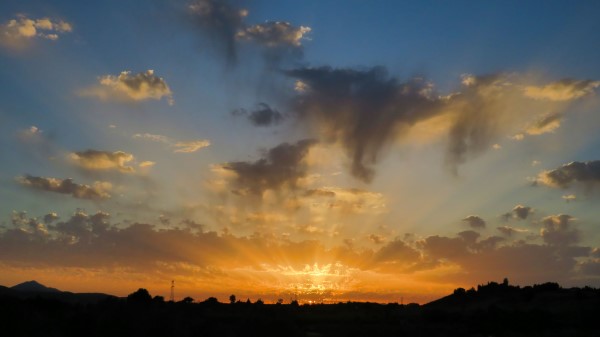 Sunset Sky Clouds Image Wallpaper