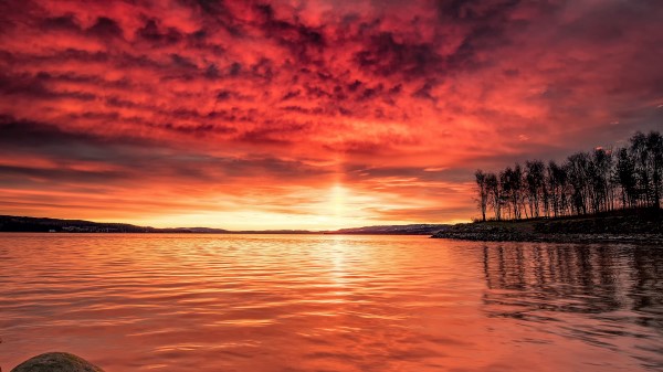 Sunset Sun Glare Cc Wallpaper