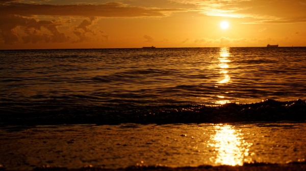 Sunset Sun Glare H Wallpaper