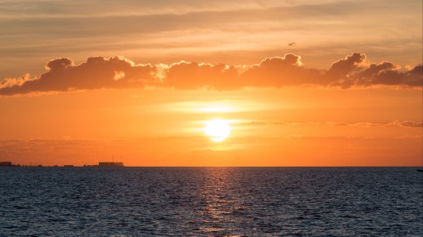 Sunset Sun Horizon G Wallpaper