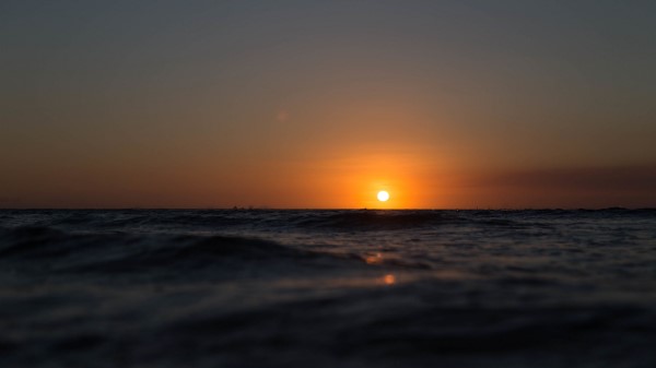 Sunset Sun Sea G Wallpaper