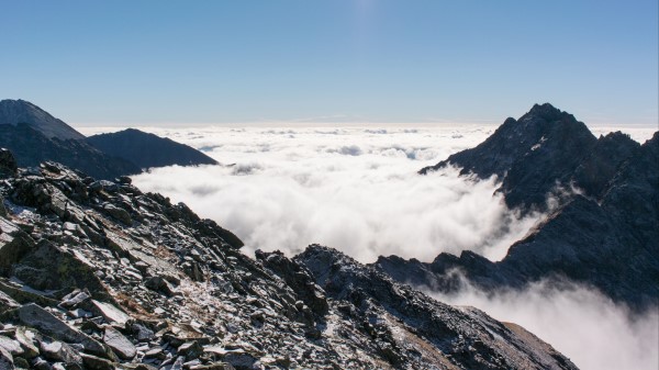 Tatra Slovakia Mountains Clouds Wallpaper