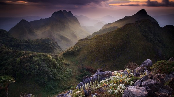 Thailand Mountains Wallpaper