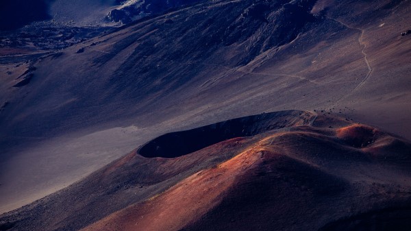 Volcano Hill Desert wallpaper