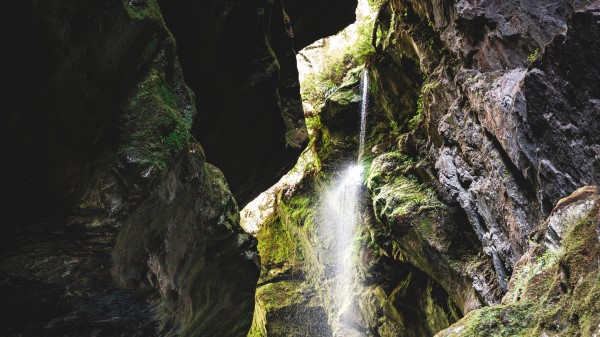 Waterfall Rocks Stones wallpaper
