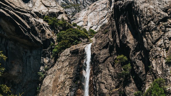 Waterfall Stones Rocks Wallpaper