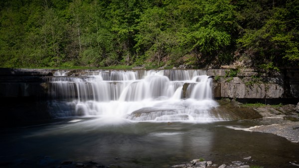 Waterfall Stream Water Gg Wallpaper