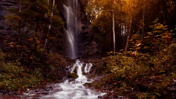 Waterfall Stream Water Image wallpaper