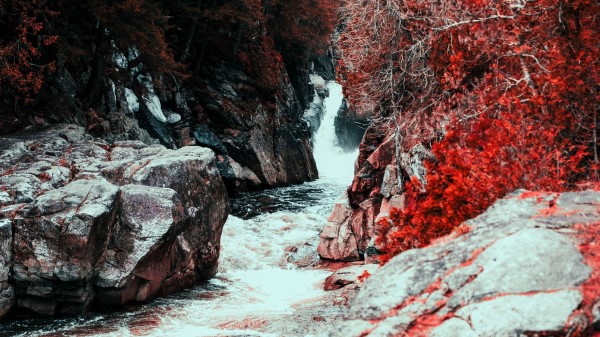 Waterfall Water Flow wallpaper