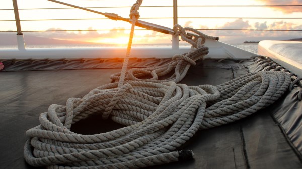 Rope Sail Sailing Boat Sea wallpaper