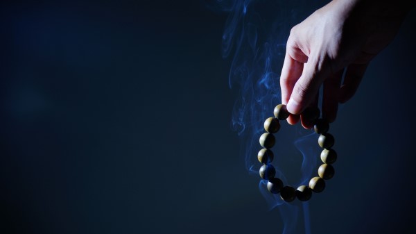 Rosary Hand Smoke wallpaper