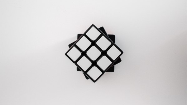 Rubiks Cube Cube Aerial View wallpaper