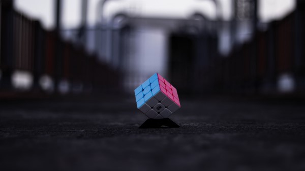 Rubiks Cube Cube Multicolored wallpaper