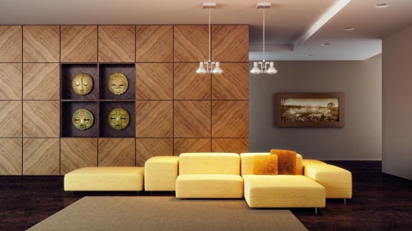 Rug Sofa Cushion Painting Masks Style wallpaper