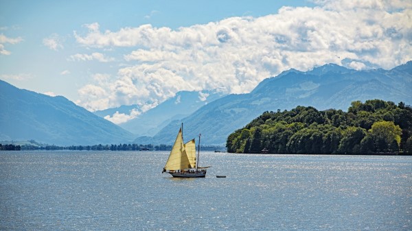Sailboat Boat Sea wallpaper