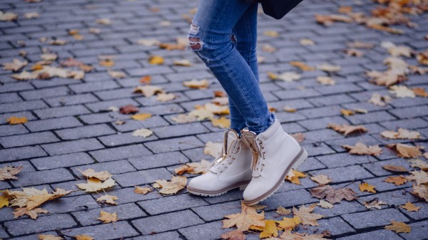 Shoes Legs Jeans Autumn wallpaper
