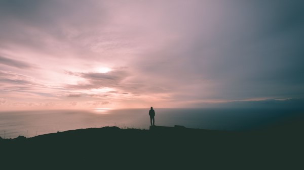 Silhouette Dark Twilight wallpaper